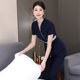 速发高端院师工气服简约作师套装 spa养生馆足浴店技质工服