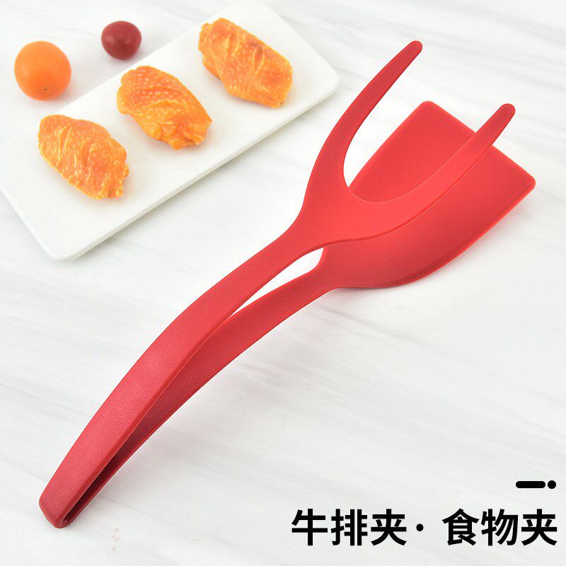 现货速发可批鸡蛋铲煎饼铲二合一煎饼烤面包煎蛋夹尼龙煎蛋翻转铲