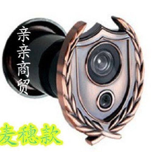 现货速发猫眼门铃一体5管径加长猫眼带门铃通用高清多功能家用