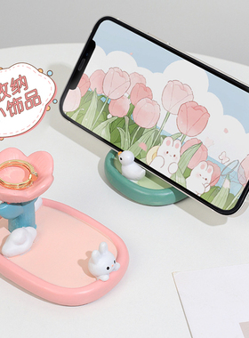 速发简约便携懒机架手人pad支撑桌上看电视支夹创意摆件