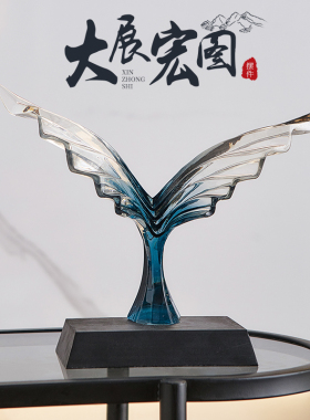 速发轻奢高档酒柜摆桌办居客厅玄关软装饰品家公室件面高级感大展