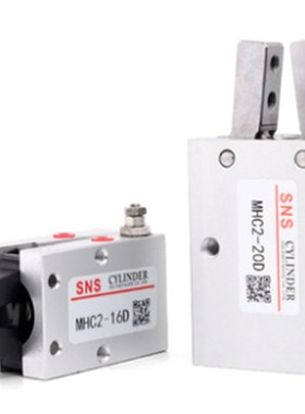 速发SS气6手指气缸爪点开闭型气支MFY/MHC2-11动25d2d4-s-C