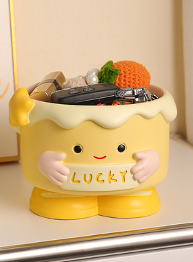 速发可爱趣味蛋糕收纳玄关摆家入户电视礼鞋柜件居装饰品创意柜物