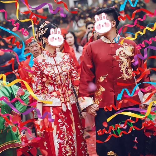 速发手抛彩带礼婚筒结花接亲堵门小礼婚炮礼用品拍照道具手扔喷筒