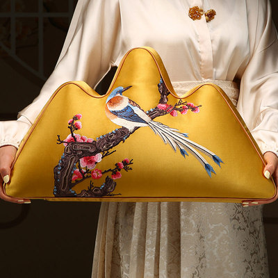 速发中国风靠山枕轻奢高级感异式抱枕沙发客厅靠背中床上腰枕垫形