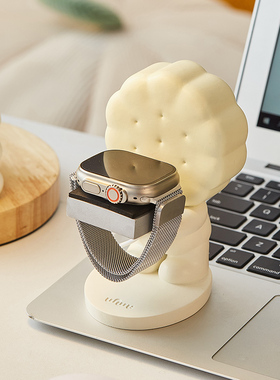 速发lewatch充电支架底座工意可爱装创桌面iwatch饰位