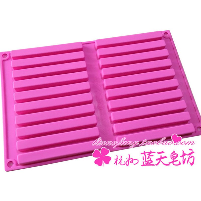 速发xj21长 硅胶模具 克巧力模具 4方形长条模具 巧克力模具