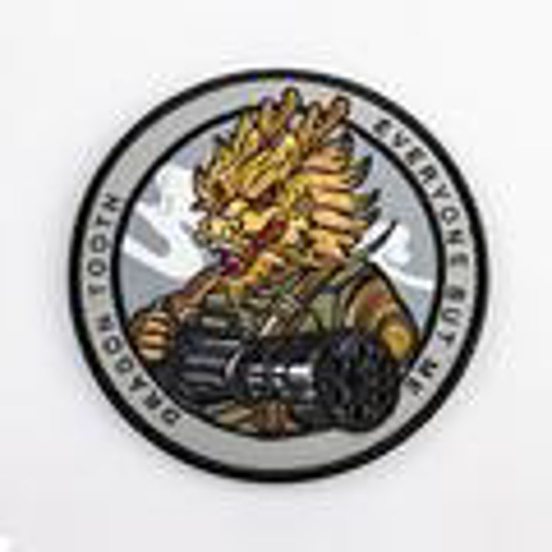 2025新款法国特种刺绣魔术贴背包臂章士气章工厂直销潮流设计