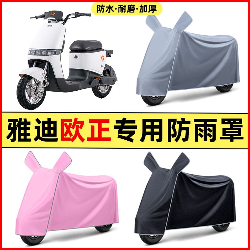 雅迪欧正2二代电瓶电动车改装饰配件大全专用车衣车罩防晒防雨罩