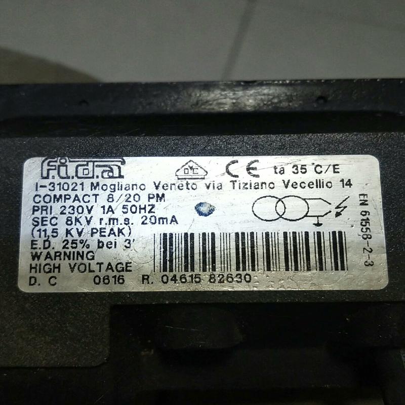 议价FIDA变压器1*8KV  点火高压包 COMPACT8