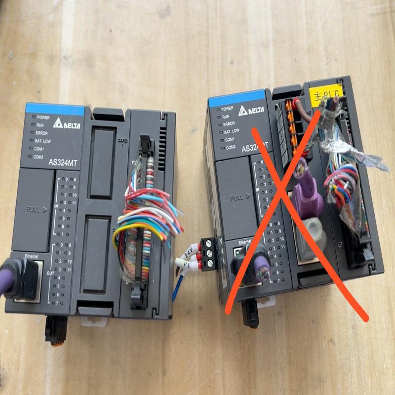 议价台达AS324MT-A+PLC模块，功能完好！
