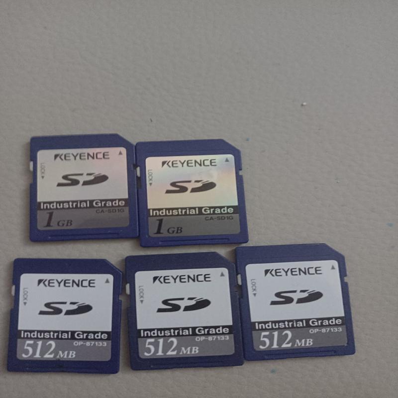议价KEYENCE/基恩士工业级别SD卡，512MB、1GB