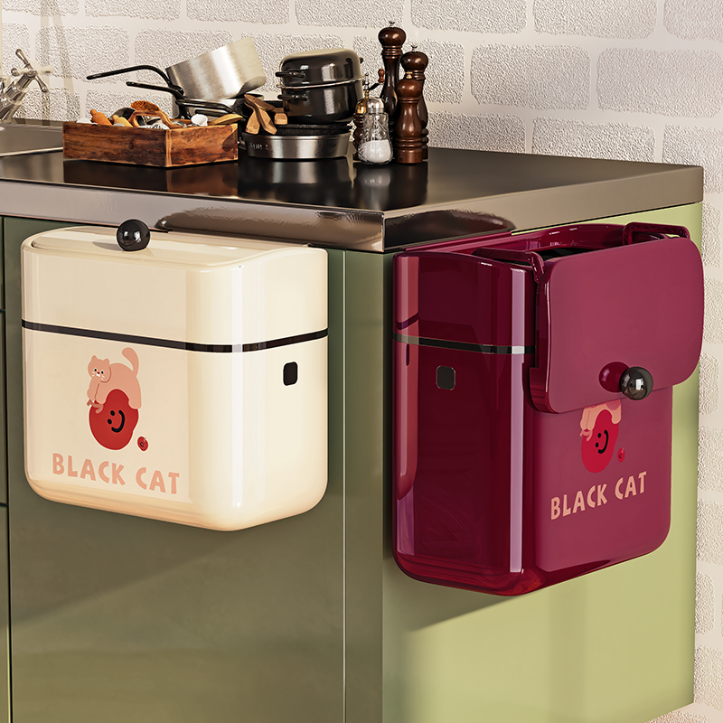 厨房垃圾桶家用新款带盖大容量