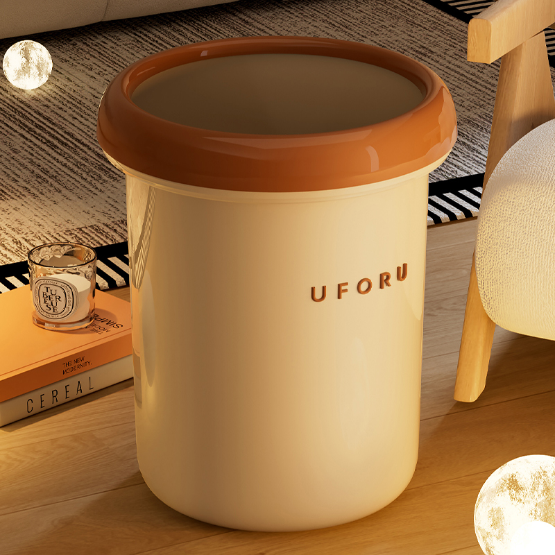 垃圾桶家用2025新款客厅轻奢高档大容量厨房卫生间厕所卧室高颜值