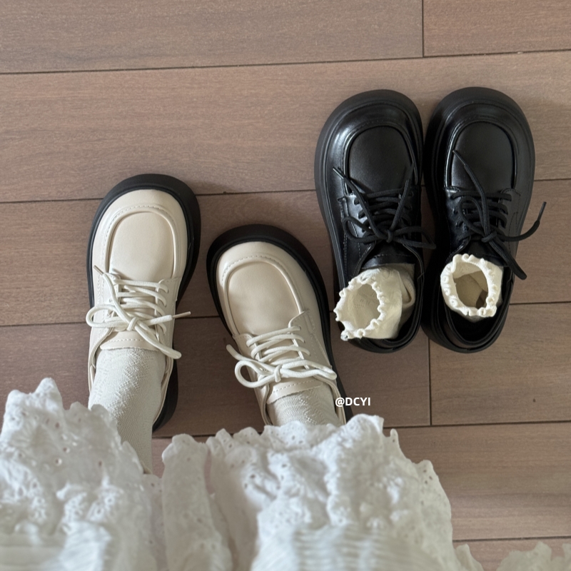 英伦风小皮鞋女jk单鞋乐福鞋