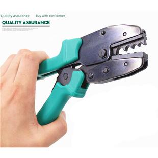 台湾宝工YO裸端子棘轮压着钳压线钳端子压接钳冷压钳子CP-301N