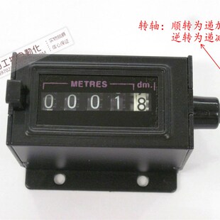 出口JZ115转动型计数器/机械计数器/五位数转速表/可加减计数计米