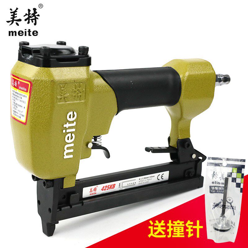 美特425K 气动码钉枪U型门型钉枪铁皮铝管枪木工气钉枪