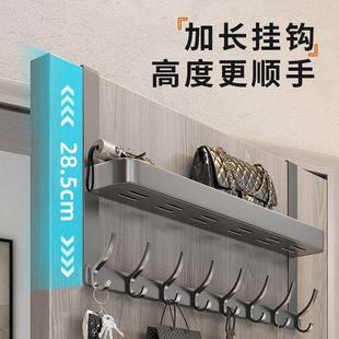 门后双层衣挂架免打孔卧室门上钩挂门背wzg159式衣帽架门物后收纳