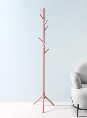 木衣帽架简UAS实约挂衣架落地简易衣服代架子卧室现整理架客厅收