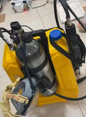 新能充电桩应急灭负火装设备AH-MPB18背源式空呼FTT泡沫灭火两用