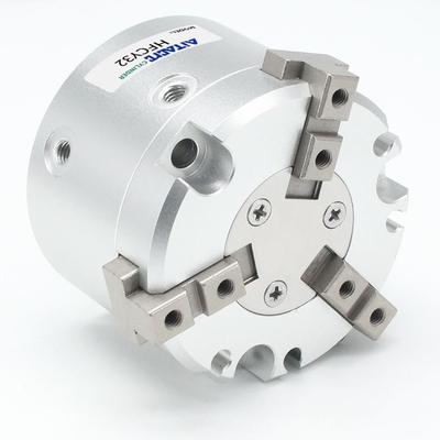 HFCY三爪气动手指1气缸HFCI6二爪无品牌/气HFCX-20/夹25/32S四爪