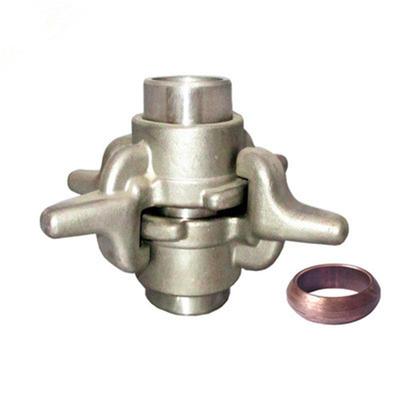 大接小头变UJR径阳阴端端快速头不锈钢043拉杆式快速接头