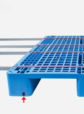 板1210网格潮川字加钢塑料托盘仓库卡板栈板叉车托物流防STC垫厂