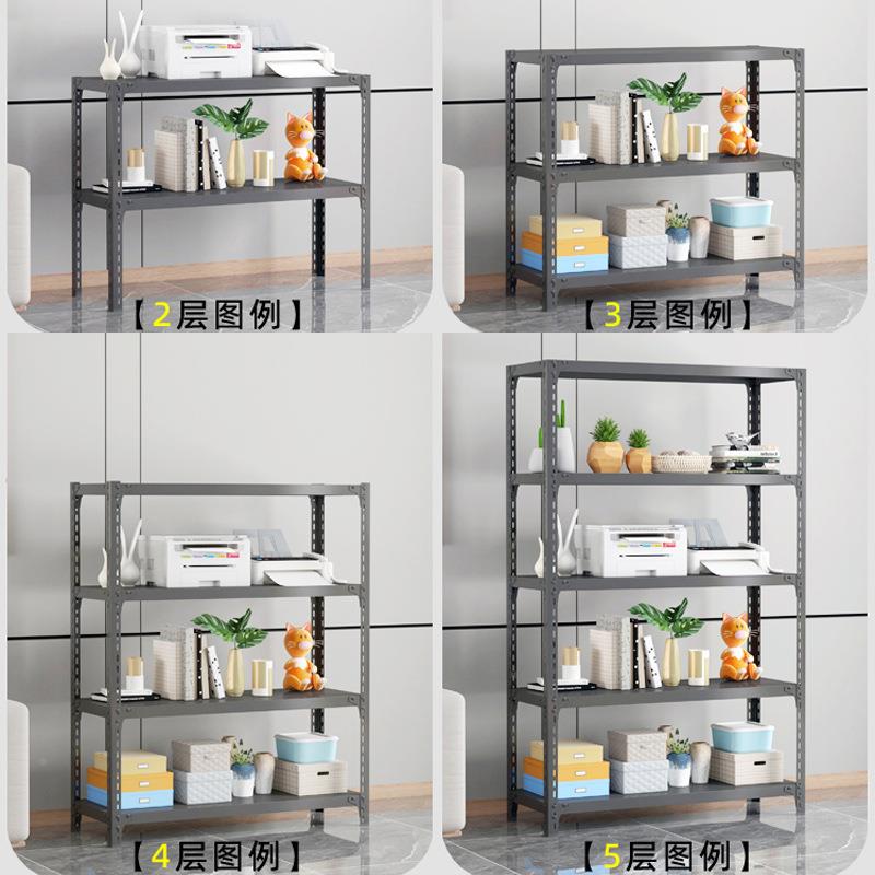 置物架落地层小三层铁架子家厨多房黑色储双层二CLL层收纳用新款