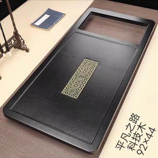 高挡wHti5kx8木茶盘排水自四合一檀木实全茶台一动体柴烧家用 新款