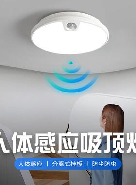 楼梯感应灯入户门吸顶灯小43017区外公共自楼道走廊动家雷达红人