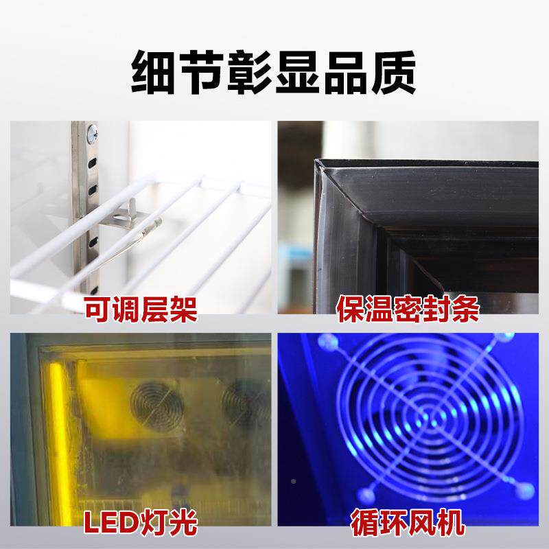 用厂家冻双温立1224式展示柜大容保量冷藏冷饮料柜商蔬菜肉类鲜柜