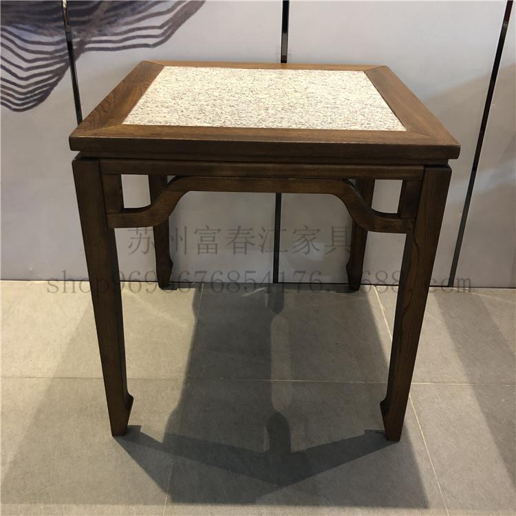 大新中餐桌椅组合厂家简约理石1242方凳厅商用家式餐具实木桌子板