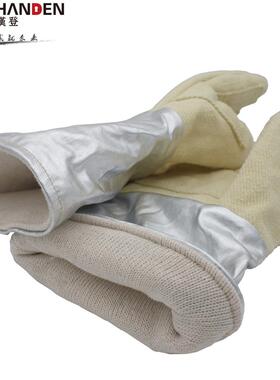 卡顿HDAR-5箔0T-38耐AIX高温800-100度隔热手套加厚铝耐温司手套