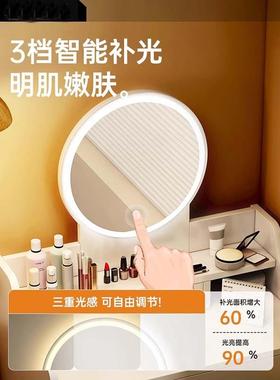 梳妆台卧室轻现代简约小型妆化桌化妆台205新72784款2奢梳妆台带