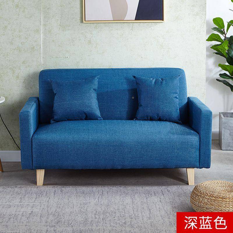 PFS59631简约小户型艺布二三储物发租房小沙发客厅阳台收纳沙人服