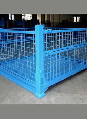 物流快递分拣筐格仓储笼折铁叠筐铁笼网蝶笼仓库储物85742笼蝴车