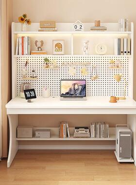 儿童书桌孩电一脑桌初中学生家用实小木课桌小书架YZP书柜体写字