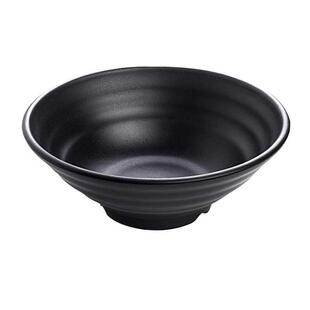 餐具胺密面色碗用黑塑料汤粉麻无品牌/辣烫米粉店汤粉商碗面馆