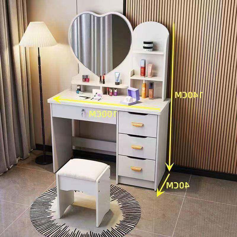 主网红卧室OJT经济梳妆台现代型简约公化妆柜子多功能小户化妆型