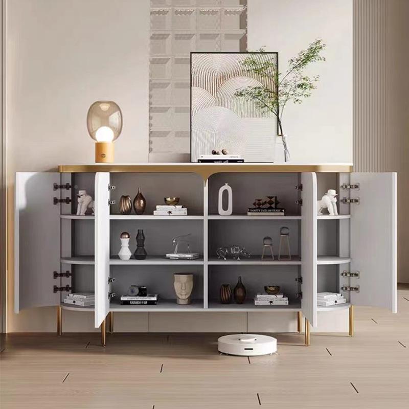 轻奢玄关柜意式GBY极餐边柜岩板客简厅茶水现代简约分区柜物装储