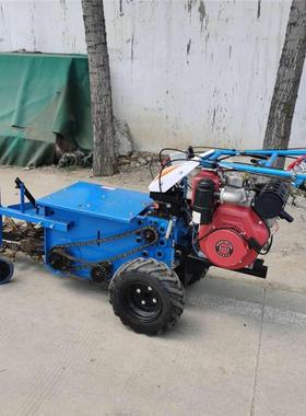 农业小型多功单链条培土42506微耕机油管手道能开槽扶柴开沟机