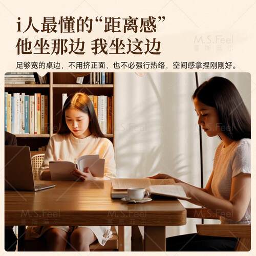 全实木AA15BN7厅大客长书桌阅读学习桌桌去家用双人办公客厅化桌