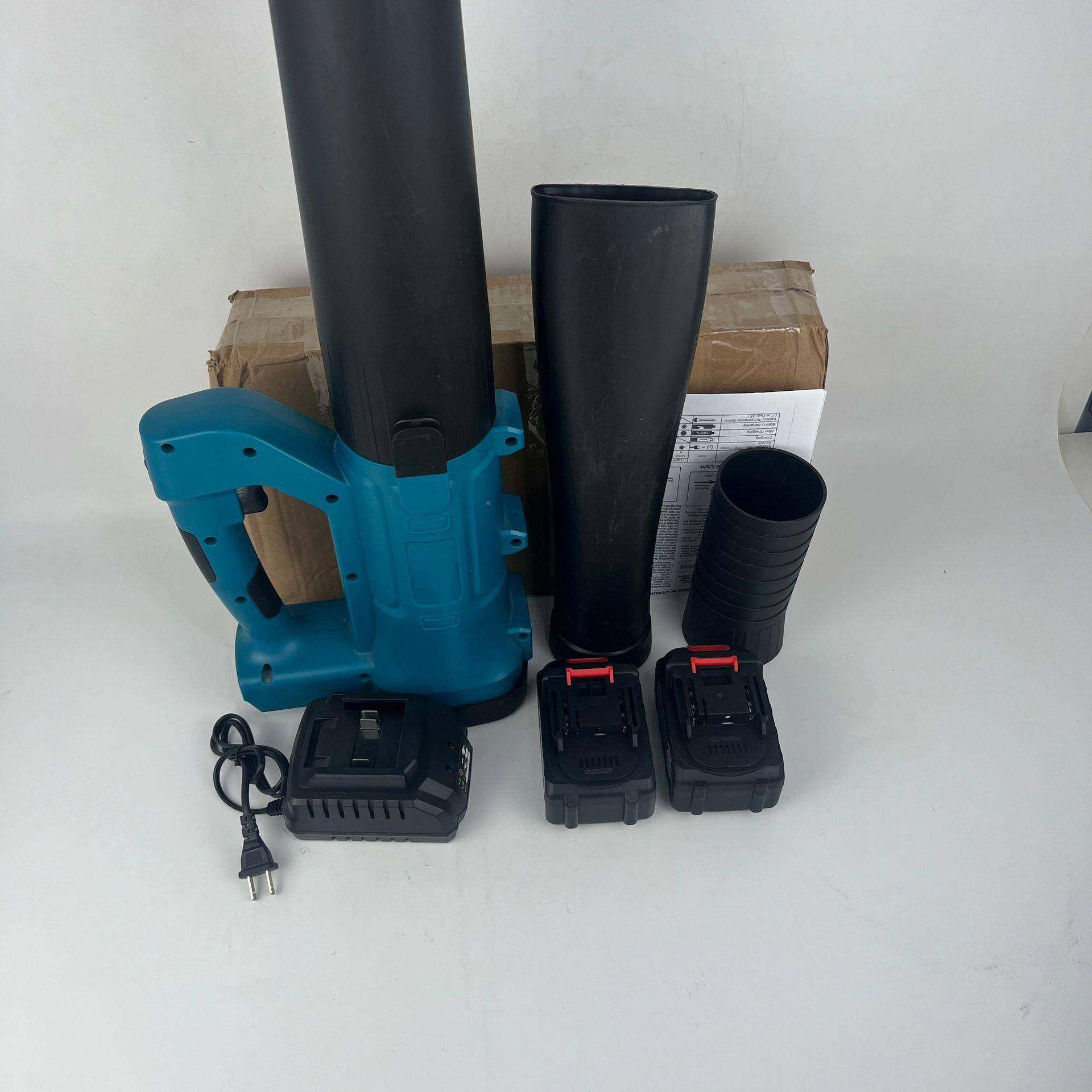 大吹口径吹机充电式吹风机大功鼓率手提锂电风机JCU工业尘灰吹风