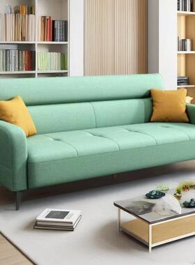 新款猫抓皮18658多功折服叠沙发能床户型客厅公寓装店双人小三人