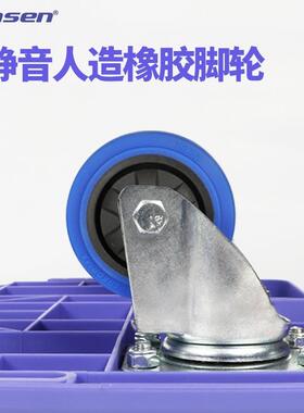 折推拉两用具车伸缩XFN手推可叠手车拉车搬货塑板乌龟车工静音周