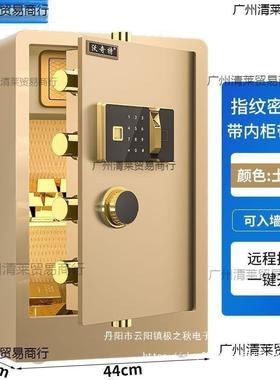 小型纹险柜迷你家用入墙保险箱指防盗家庭办70176保公保室小型办