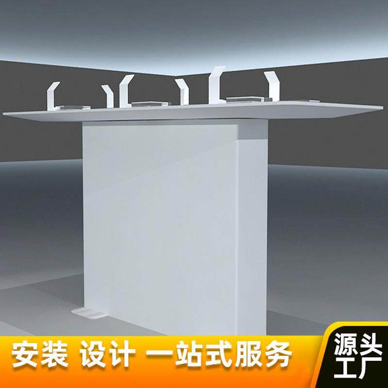 手机烤漆木展示小台数码产品陈列架体验台型电子店49662产品中岛