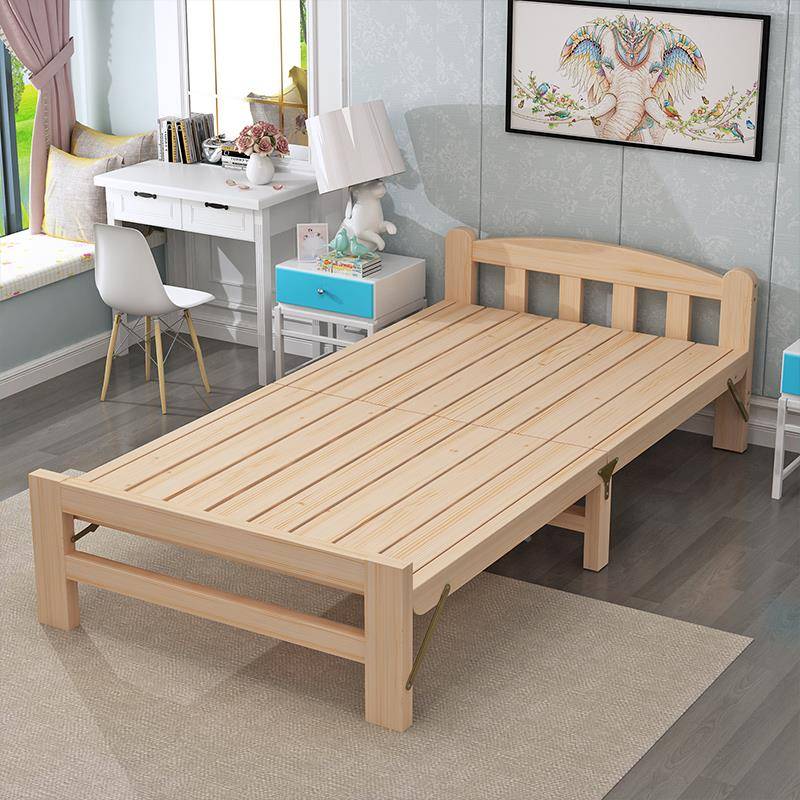 折单叠床人GYV床实木床成人米简易儿床童床一二单人床午睡床1米小