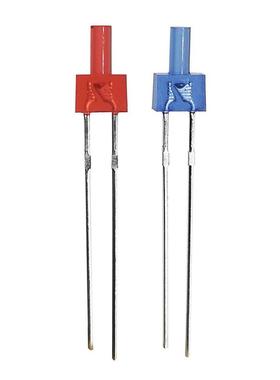 f2高平头mm灯黄发2黄红发红蓝指示灯宝NFM塔形插件led珠发光二绿